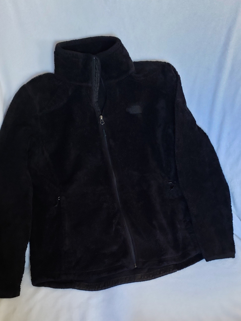 The North Face Women Black Fleece Puffer Jacket
